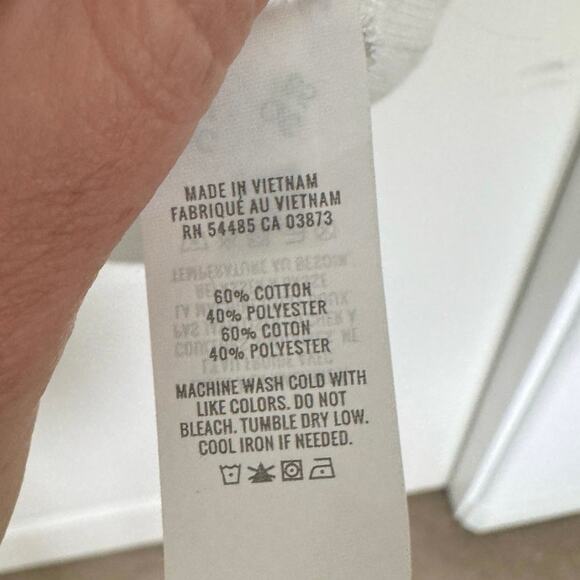 Aerie Restart Quarter Zip Striped Preppy Tie Neck Quarter Zip Cropped Hoodie XS - Picture 5 of 6